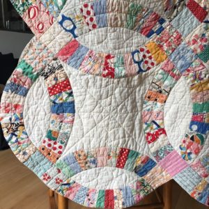 wedding ring quilt motif