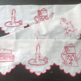 bordure étagère ancienne