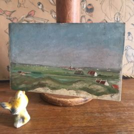 huile sur bois