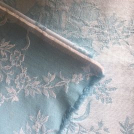 matelas bleu recto verso