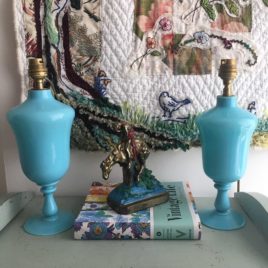 lampes opaline anciennes