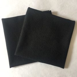 satin fermoière pois