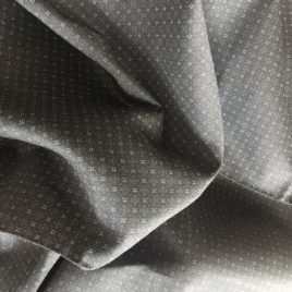 satin fermoière pois