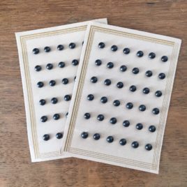 plaque boutons de bottines anciens