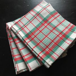 serviettes de table hollandaises vintage