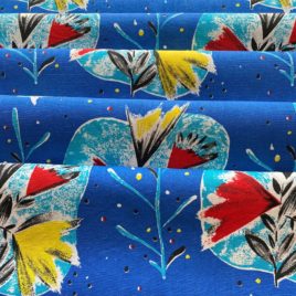 Chevalier des Mandres tissu vintage 50'