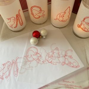 Les lapins de Noel