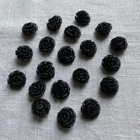 fleur de paille noire