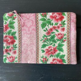 Trousse Roses ikat