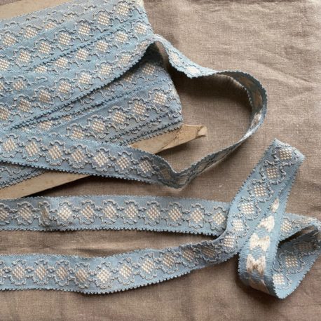 Passementerie bleu ciel