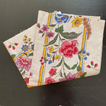 Carré fleuri