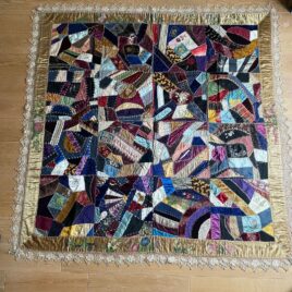 Crazy Quilt M S Vanderhoof 1890