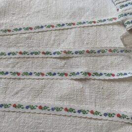 Guirlande rouge-bleue